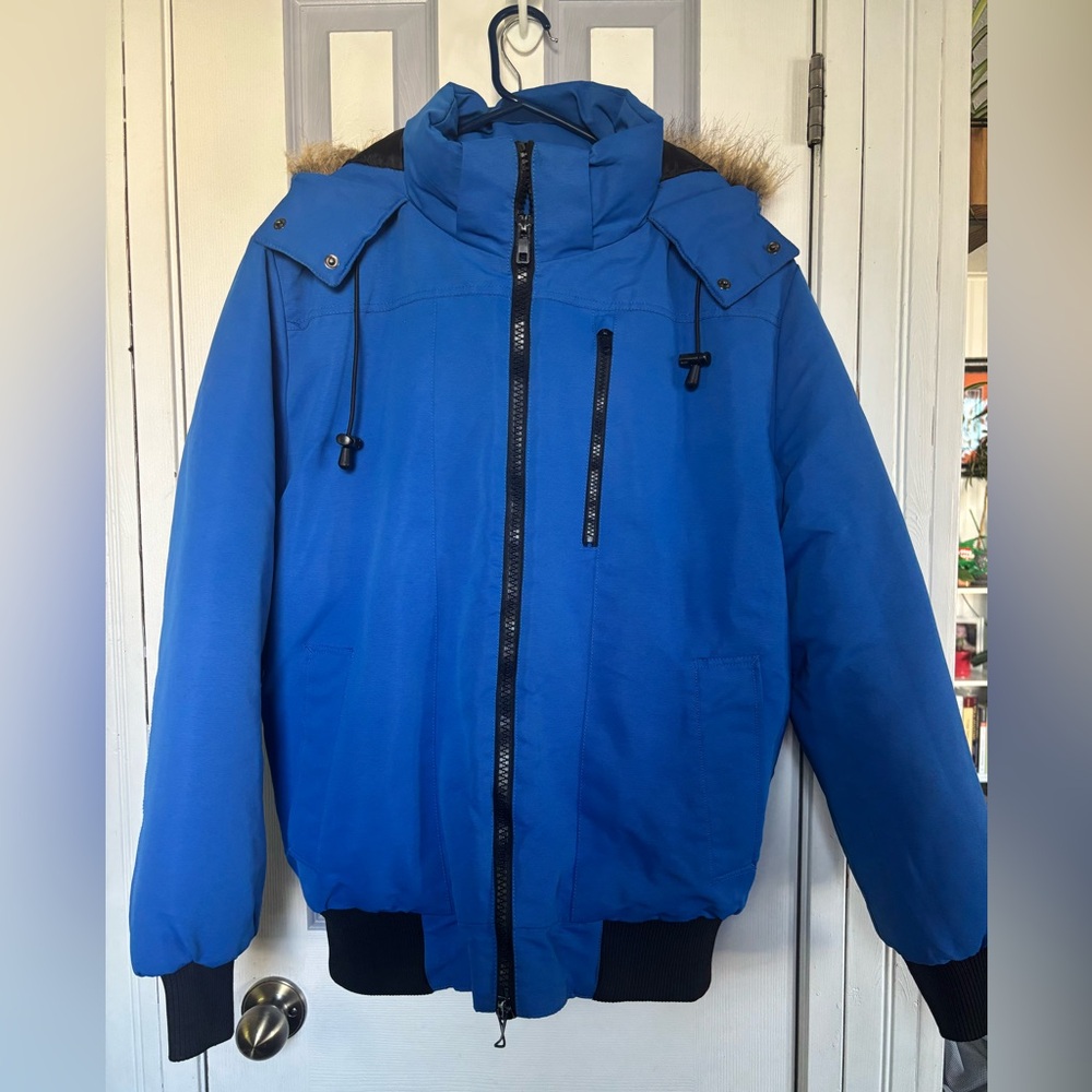 Men's Blue Winter Jacket